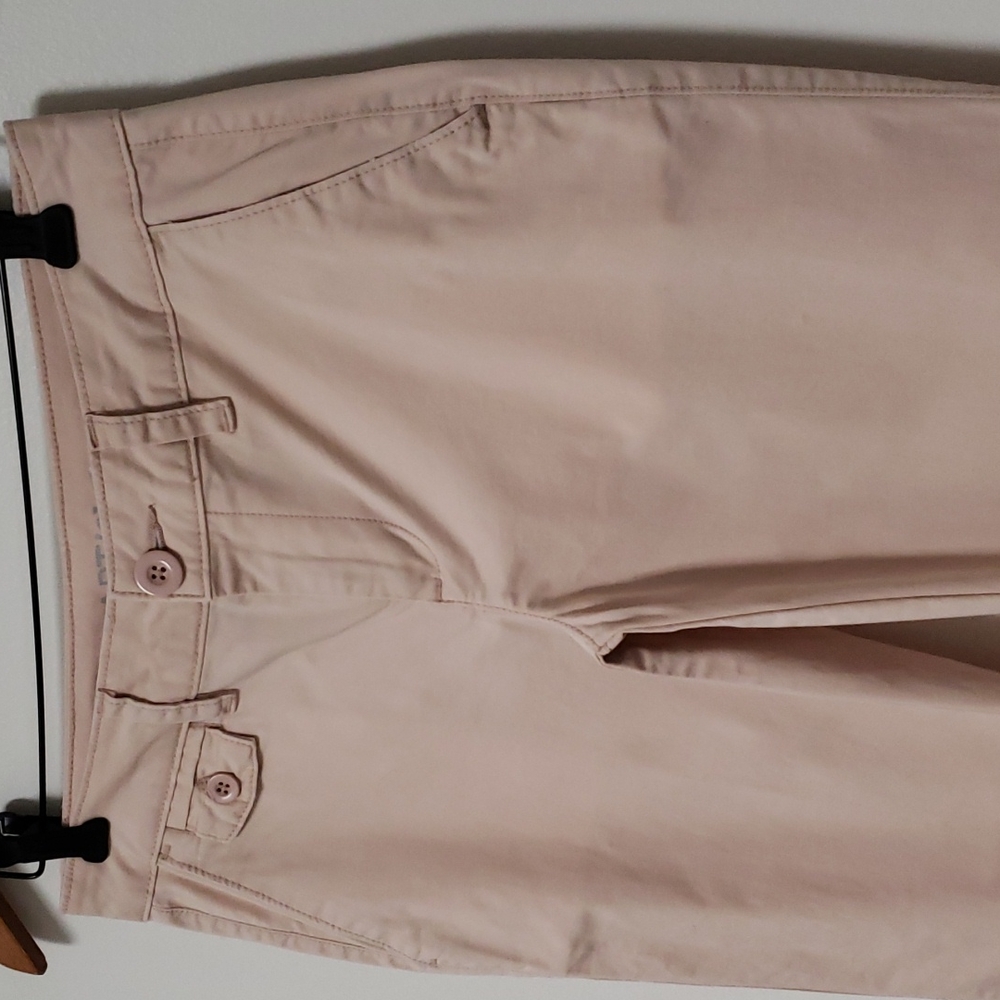 Pink chino straight-leg pants low/mid rise‎ - Picture 4 of 13